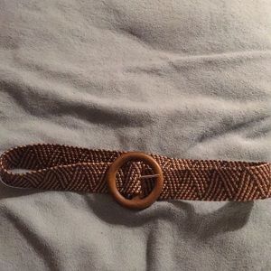 Brown belt, cute with dresses and adds character